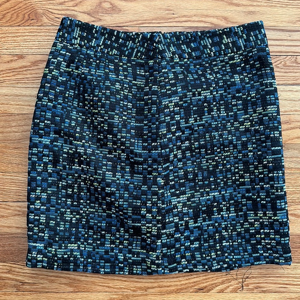 Loft wool a line mini skirt